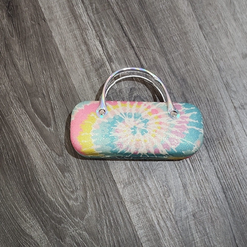 Colorful Tie-Dye Glasses Case